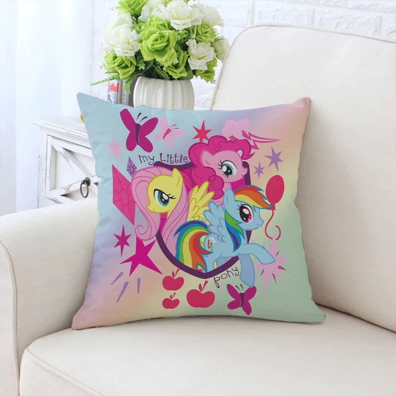 45x45cm Customized pillowcase My Little Ponys double-sided printed sofa cushion cover chair cushion bedside backrest gift
45x45cm Customized pillowcase My Little Ponys double-sided printed sofa cushion cover chair cushion bedside backrest gift