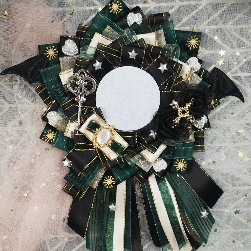 Anime Itabag Black Green Badge Base Rosette Display 7cm Holder Ribbon Decoration Concert Light Stick Handmade Accessories
Anime Itabag Black Green Badge Base Rosette Display 7cm Holder Ribbon Decoration Concert Light Stick Handmade Accessories