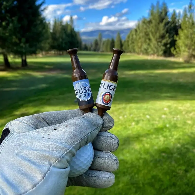 Funny Golf Tees Novelty Bottle Shape Golf Tees Portable Golf Accessories For Father's Day Gifts Funny Golf Training Equipment
Funny Golf Tees Novelty Bottle Shape Golf Tees Portable Golf Accessories For Father's Day Gifts Funny Golf Training Equipment