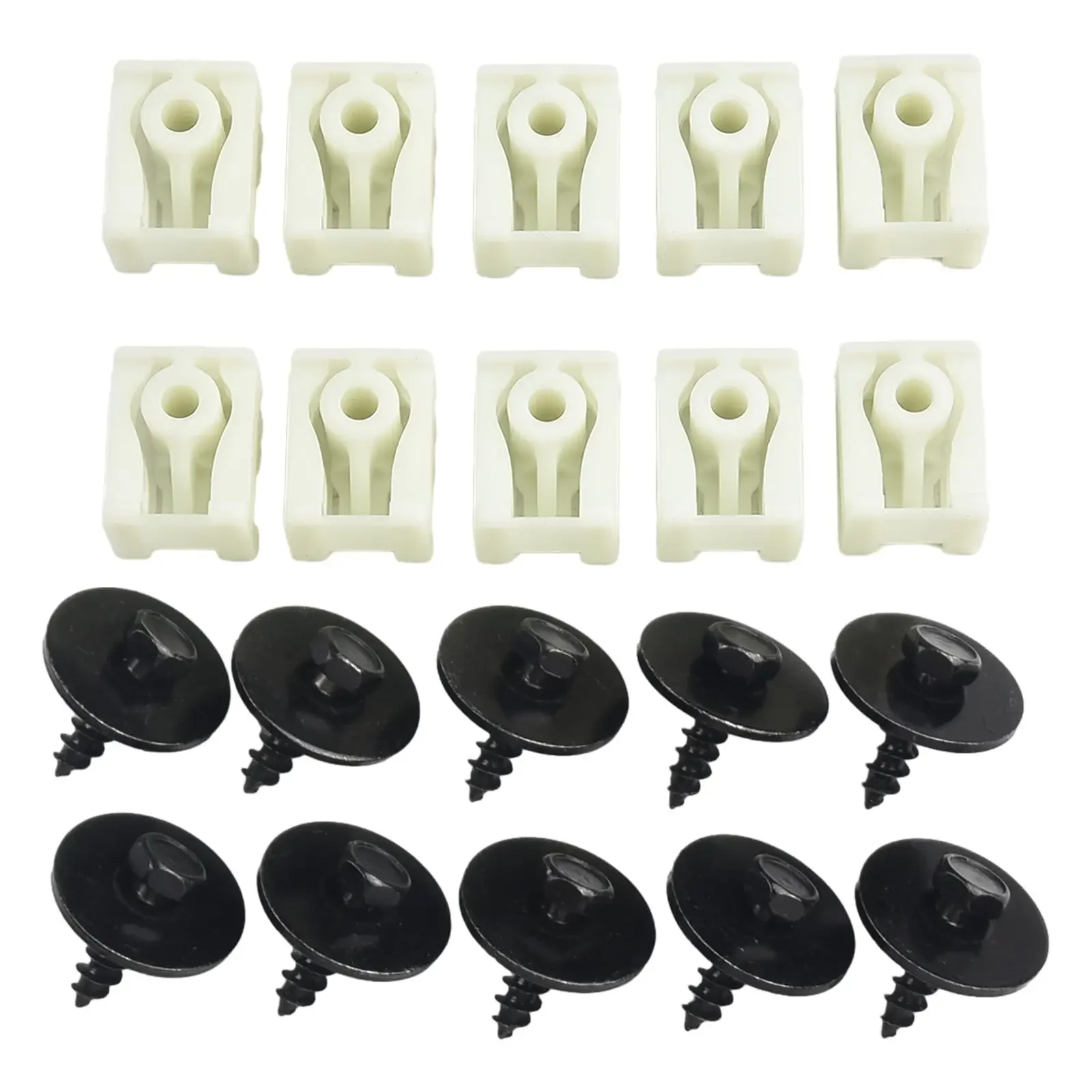 20Pcs Screw Bolt Retainer For BMW Front Fender Liner C-Clip Hex Bolt Screw Combo Kit 07147311312 07149213164 Car Accessories
20Pcs Screw Bolt Retainer For BMW Front Fender Liner C-Clip Hex Bolt Screw Combo Kit 07147311312 07149213164 Car Accessories