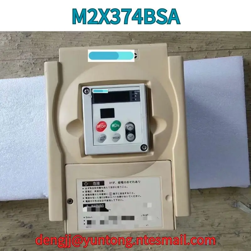 

Used Frequency converter M2X374BSA 3.7KW test OK Fast Shipping