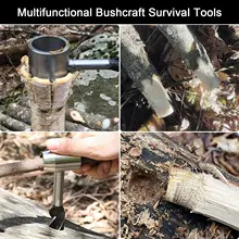 Handheld auger bit Jungle multifunctional hand drill Outdoor adventure tools Wooden auger nailing tools Dropshipping
Handheld auger bit Jungle multifunctional hand drill Outdoor adventure tools Wooden auger nailing tools Dropshipping