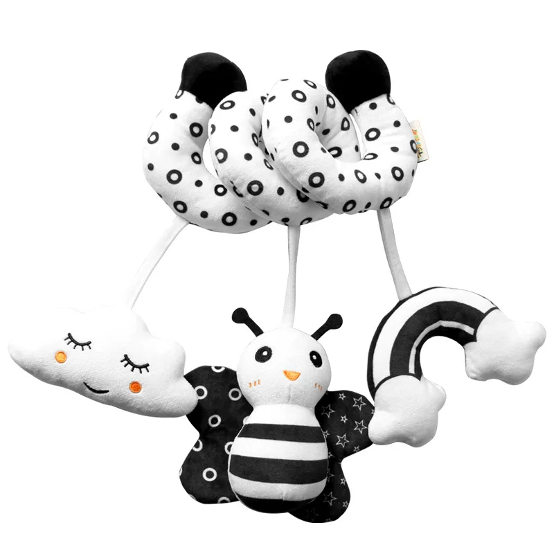 Newborn Stroller Car Handbell Mobile Rattle Soft Plush Baby Rattles with Bell Toys On The Crib Interactive Squeaker Hanging Doll
Newborn Stroller Car Handbell Mobile Rattle Soft Plush Baby Rattles with Bell Toys On The Crib Interactive Squeaker Hanging Doll
