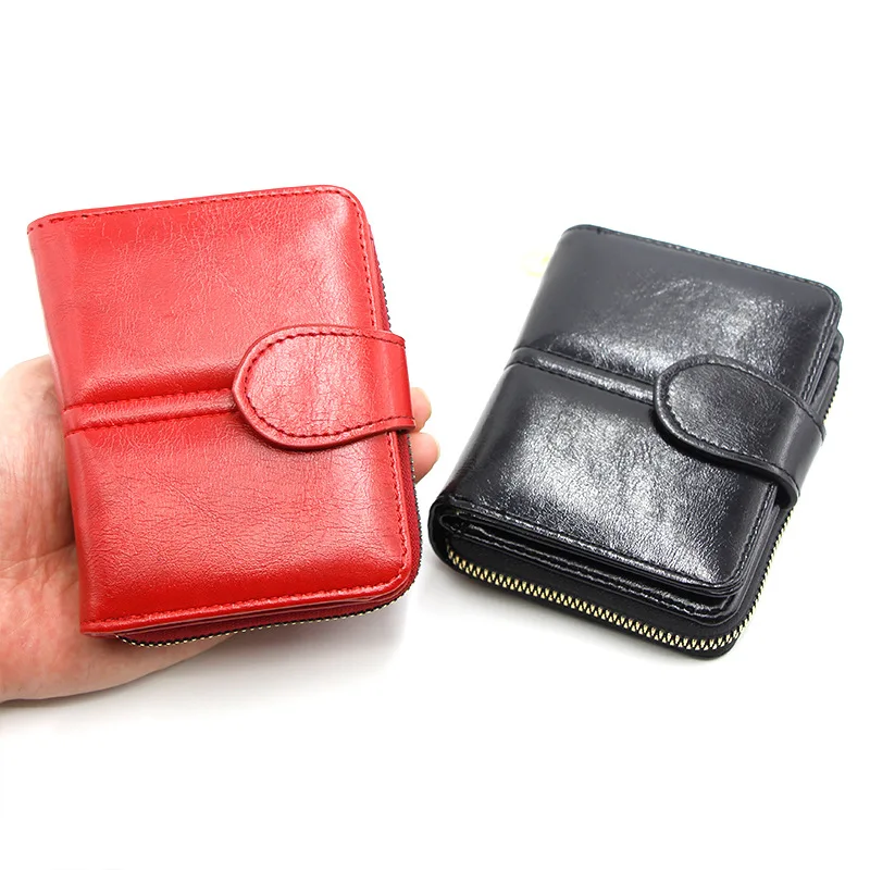Women Black Wallet Short Type Zipper Hasp Wallet Ladies PU Leather Coin Purse Pocket Female Fashion Card Holder Drop Shipping
Women Black Wallet Short Type Zipper Hasp Wallet Ladies PU Leather Coin Purse Pocket Female Fashion Card Holder Drop Shipping