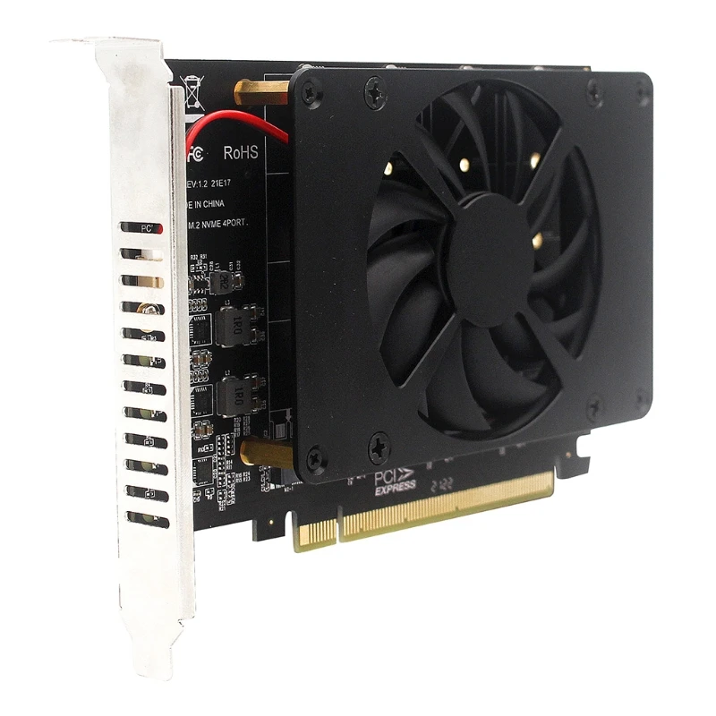NVMe PCIe Adapter for M.2 NVMe SSD to PCI-e x16 Card Support for M.2 (for M B0KA
NVMe PCIe Adapter for M.2 NVMe SSD to PCI-e x16 Card Support for M.2 (for M B0KA