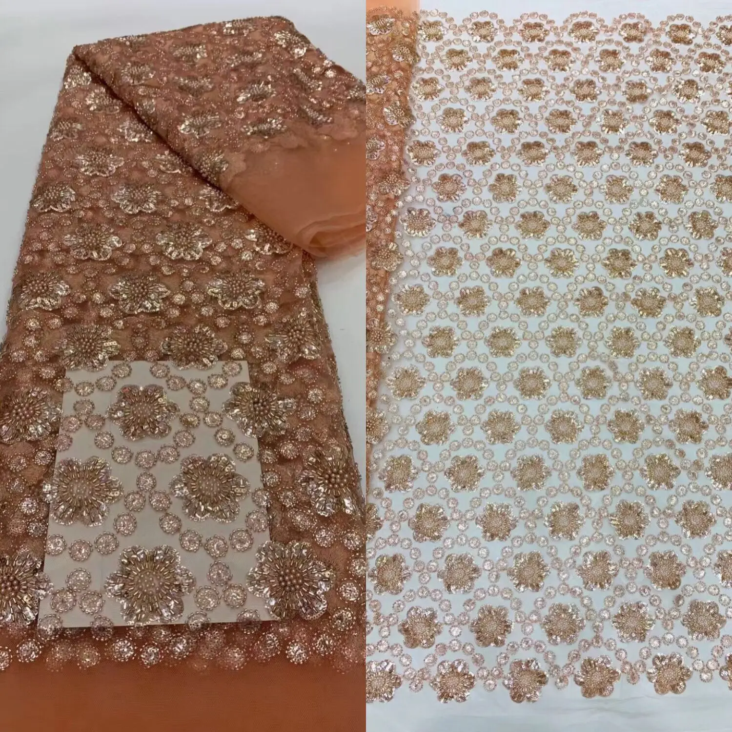 New arrival Sequins Beads African Lace Fabric S-1202685 High Quality French Tulle Net with Sequins For Nigeria Wedding
New arrival Sequins Beads African Lace Fabric S-1202685 High Quality French Tulle Net with Sequins For Nigeria Wedding