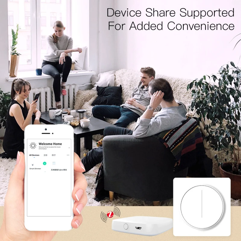 Tuya Zigbee Smart Rotary Dimmer LED Light Switch WIFI EU Standard Remote Control Smart Life APP Support Alexa Home
Tuya Zigbee Smart Rotary Dimmer LED Light Switch WIFI EU Standard Remote Control Smart Life APP Support Alexa Home