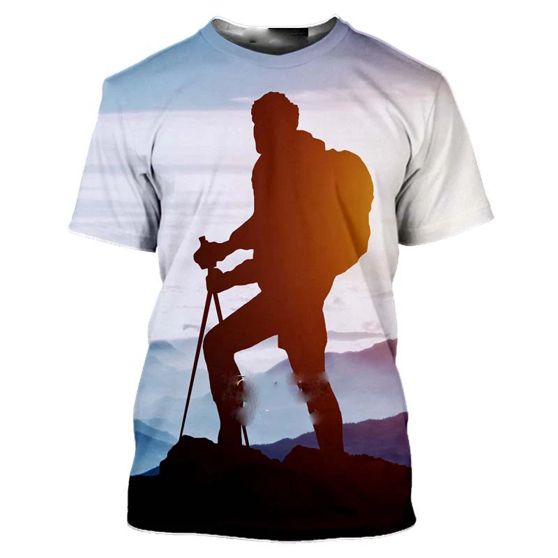 Men And Women Outdoor Mountaineering Pattern 3D Printed Tees Summer Casual Fitness Casual Shirt Fashion Trend Breathable T-shirt
Men And Women Outdoor Mountaineering Pattern 3D Printed Tees Summer Casual Fitness Casual Shirt Fashion Trend Breathable T-shirt