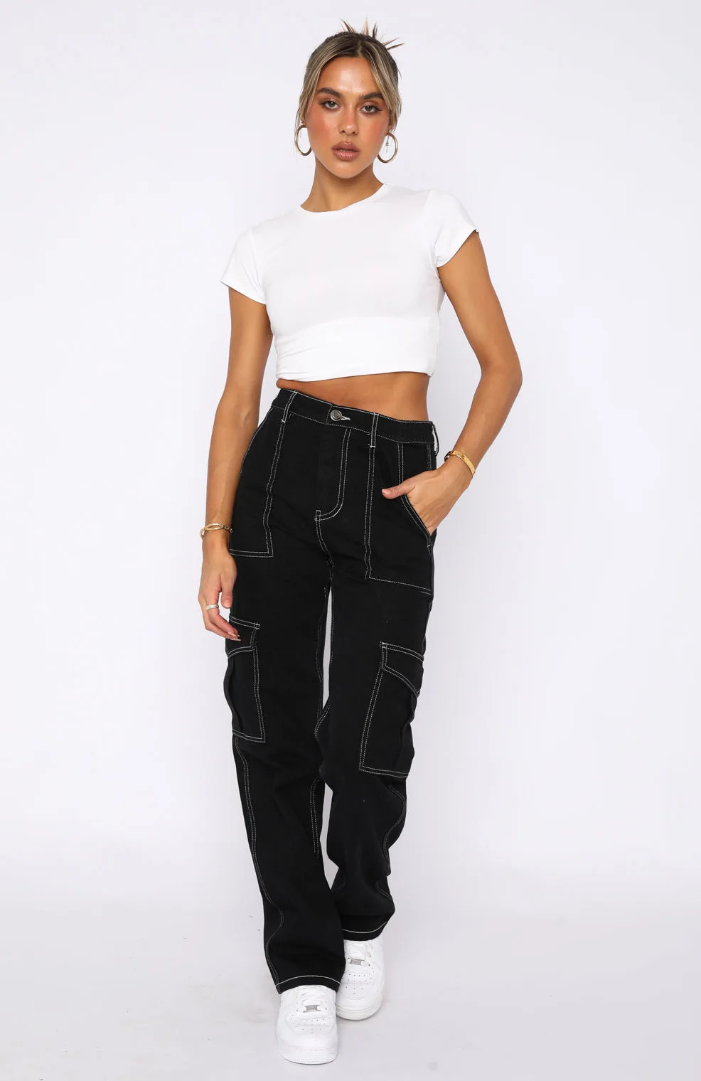 Autumn Women's pants Loose cargo pants with pocket straight leg pants korean fashion Female Long Trousers Casual Streetwear
Autumn Women's pants Loose cargo pants with pocket straight leg pants korean fashion Female Long Trousers Casual Streetwear