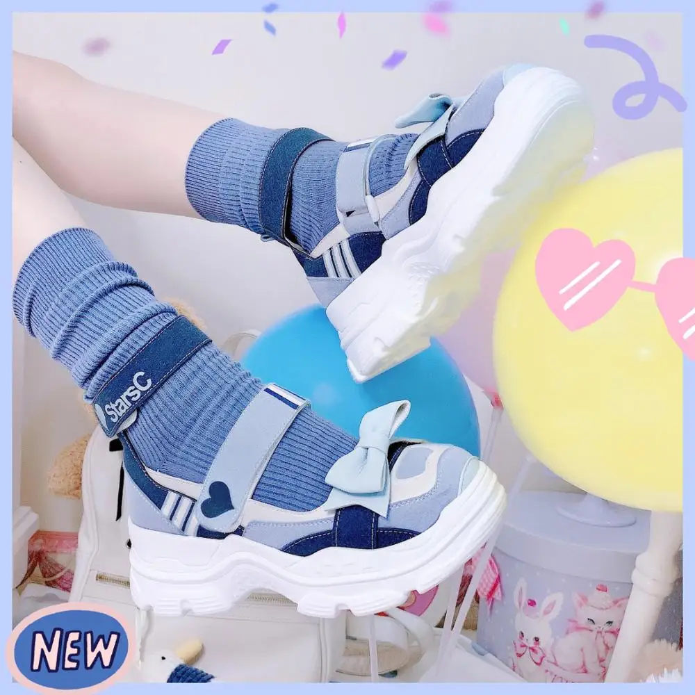 Lolita shoes sweet princess daily japanese casual sports shoes thick bottom college style kawaii shoes cosplay loli women shoes 
Lolita shoes sweet princess daily japanese casual sports shoes thick bottom college style kawaii shoes cosplay loli women shoes