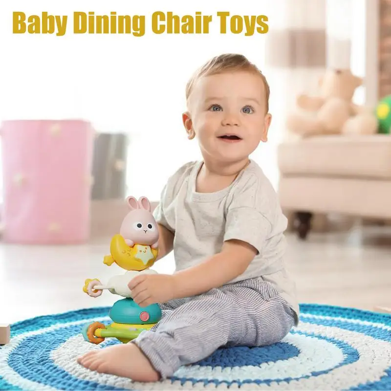 

Игрушка высокий стул на присоске, игрушки для высоких стульев, обучающая игрушка Монтессори на присоске, игрушка для развития сенсорных мышц новорожденных, подарки на 6 месяцев