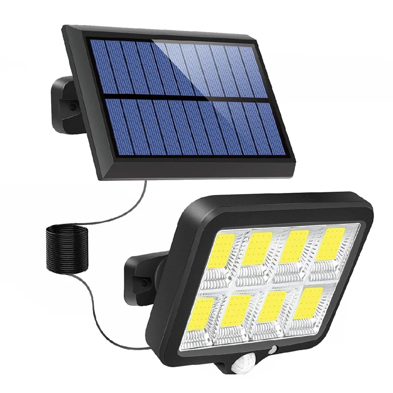 160 COB Solar Powered Light Outdoor Motion Sensor Sunlight Waterproof Wall Lamp for Garden Garage Driveway Porch Fence
160 COB Solar Powered Light Outdoor Motion Sensor Sunlight Waterproof Wall Lamp for Garden Garage Driveway Porch Fence