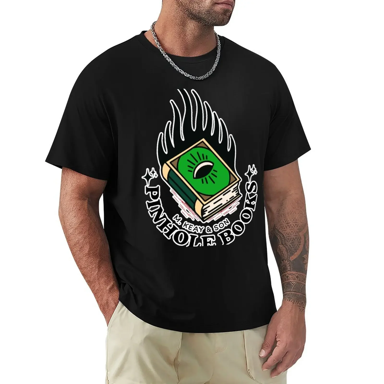Pinhole Books T-Shirt new edition anime clothes shirts graphic tees clothes for men
Pinhole Books T-Shirt new edition anime clothes shirts graphic tees clothes for men