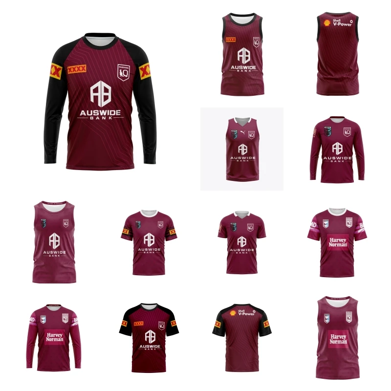 2023 QLD Maroons Indigenous Jersey 2023/24 QUEENSLAND MAROONS STATE OF ORIGIN COMMEMORATIVE ANZAC TRAINING JERSEY size S-5XL
2023 QLD Maroons Indigenous Jersey 2023/24 QUEENSLAND MAROONS STATE OF ORIGIN COMMEMORATIVE ANZAC TRAINING JERSEY size S-5XL