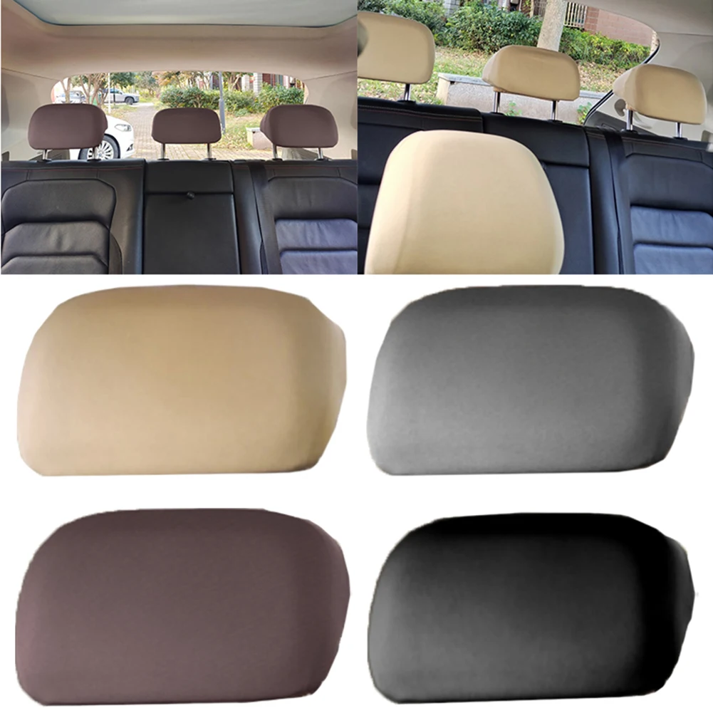 

Universal Stretch Cloth For Car Rear Seat Headrest Cover For Truck SUV Auto Interior Accessories Multiple Colors