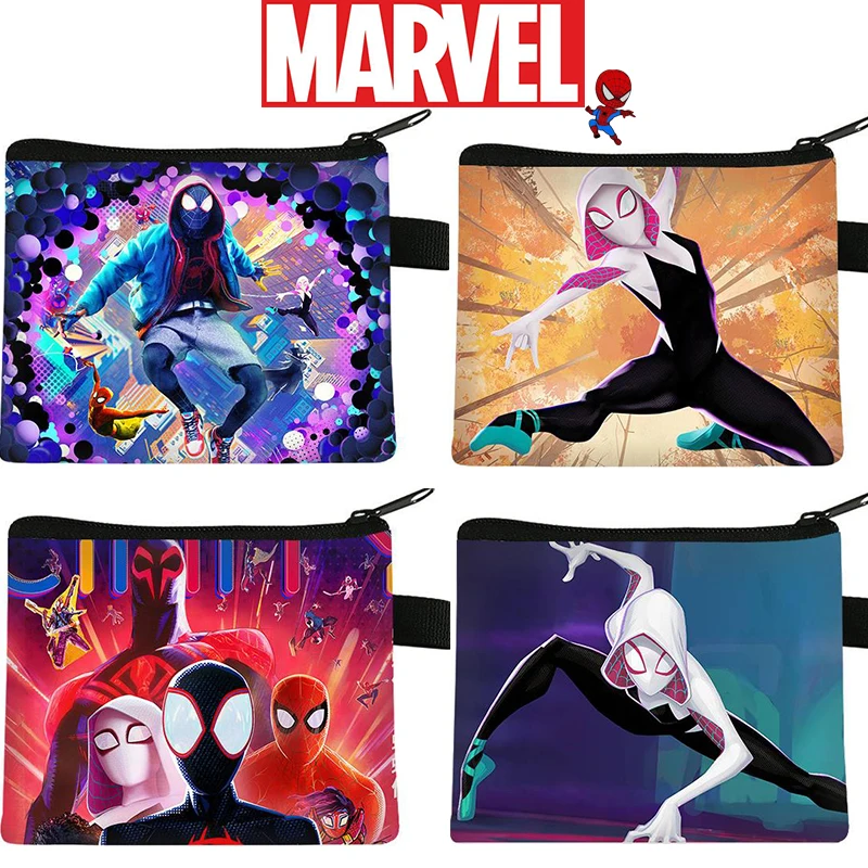 Spiderman Coin Purse New Movie Spider-Man: Across The Spider-Verse Mini Wallet for Women Portable ID Card Holder Key Storage Bag
Spiderman Coin Purse New Movie Spider-Man: Across The Spider-Verse Mini Wallet for Women Portable ID Card Holder Key Storage Bag