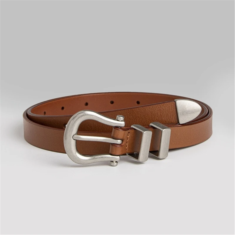 Women Jeans Belt Exquisite Western Punk Buckle Impressive Cowboy 
Women Jeans Belt Exquisite Western Punk Buckle Impressive Cowboy