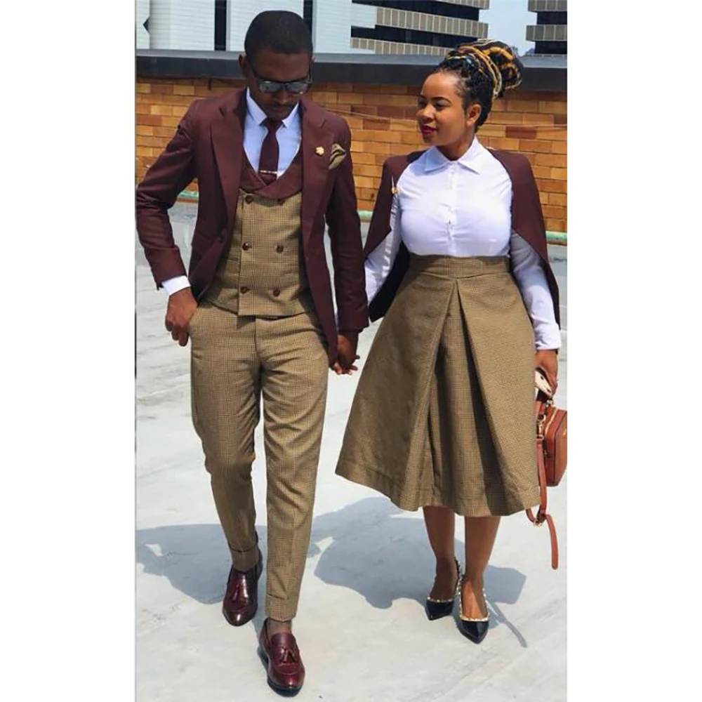 2023 Burgundy Men Suits Wedding Tuxedo Groom Groomsman Best Male Set Singer Performing Stage Dress Vest Pants Jacket 3 Pieces
2023 Burgundy Men Suits Wedding Tuxedo Groom Groomsman Best Male Set Singer Performing Stage Dress Vest Pants Jacket 3 Pieces
