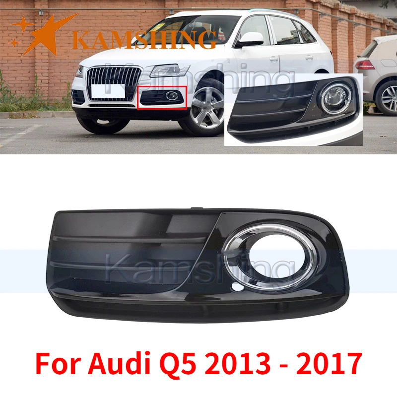 Kamshing For Audi Q5 2013 2014 2015 2016 2017 Front Bumper Fog Light Hood Trim Cover Foglight Frame Fog Lamp Garnish Frame
Kamshing For Audi Q5 2013 2014 2015 2016 2017 Front Bumper Fog Light Hood Trim Cover Foglight Frame Fog Lamp Garnish Frame