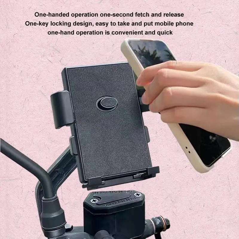 Electric Bike Phone Holder Motorcycle/Bicycle Mount Rider Exclusive Phone Holder Car Mounted Shockproof Phone Bracket Electric
Electric Bike Phone Holder Motorcycle/Bicycle Mount Rider Exclusive Phone Holder Car Mounted Shockproof Phone Bracket Electric