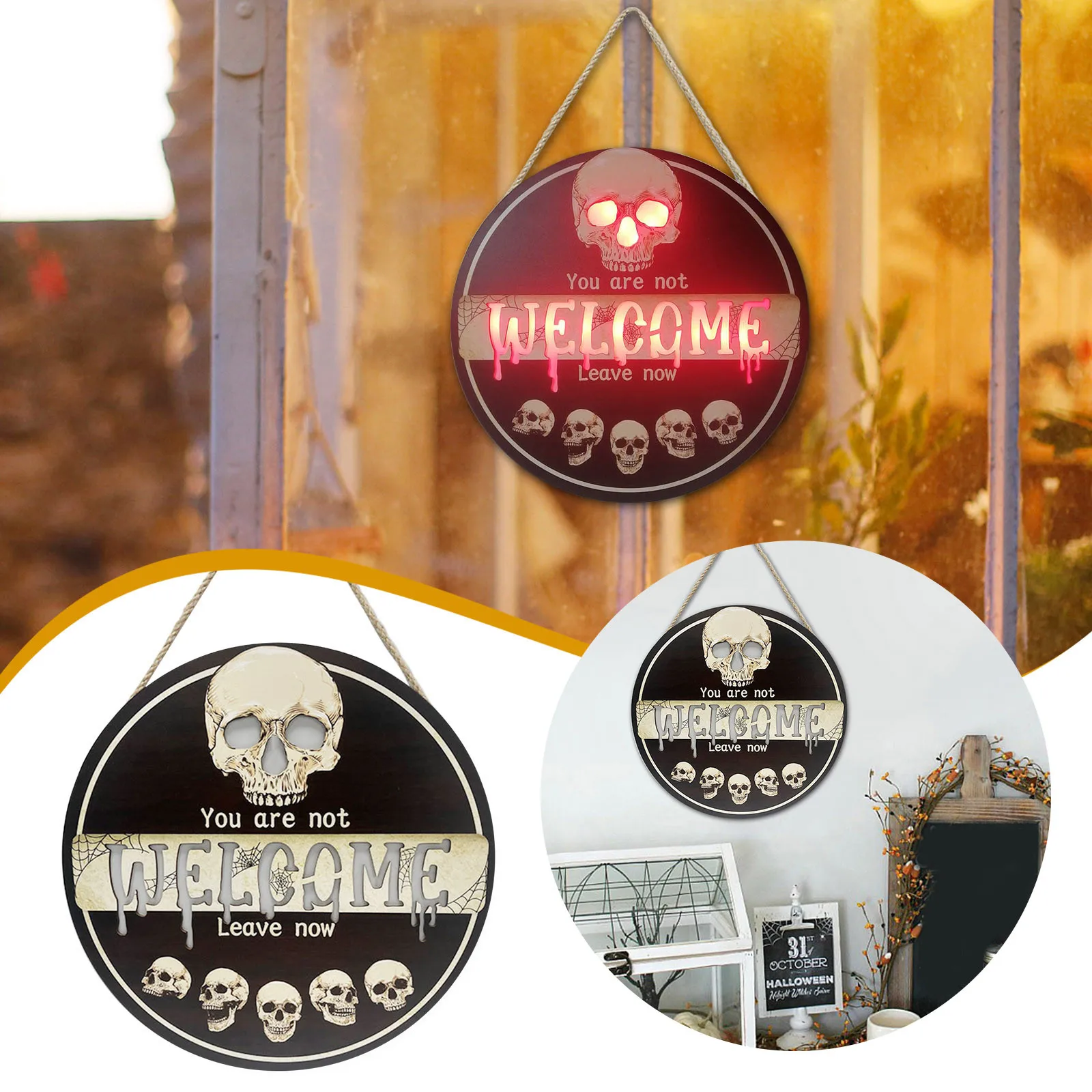 Halloween Wood Hanging Door Wooden Wall Signs Wood Sign Door Hanger Wall
Halloween Wood Hanging Door Wooden Wall Signs Wood Sign Door Hanger Wall