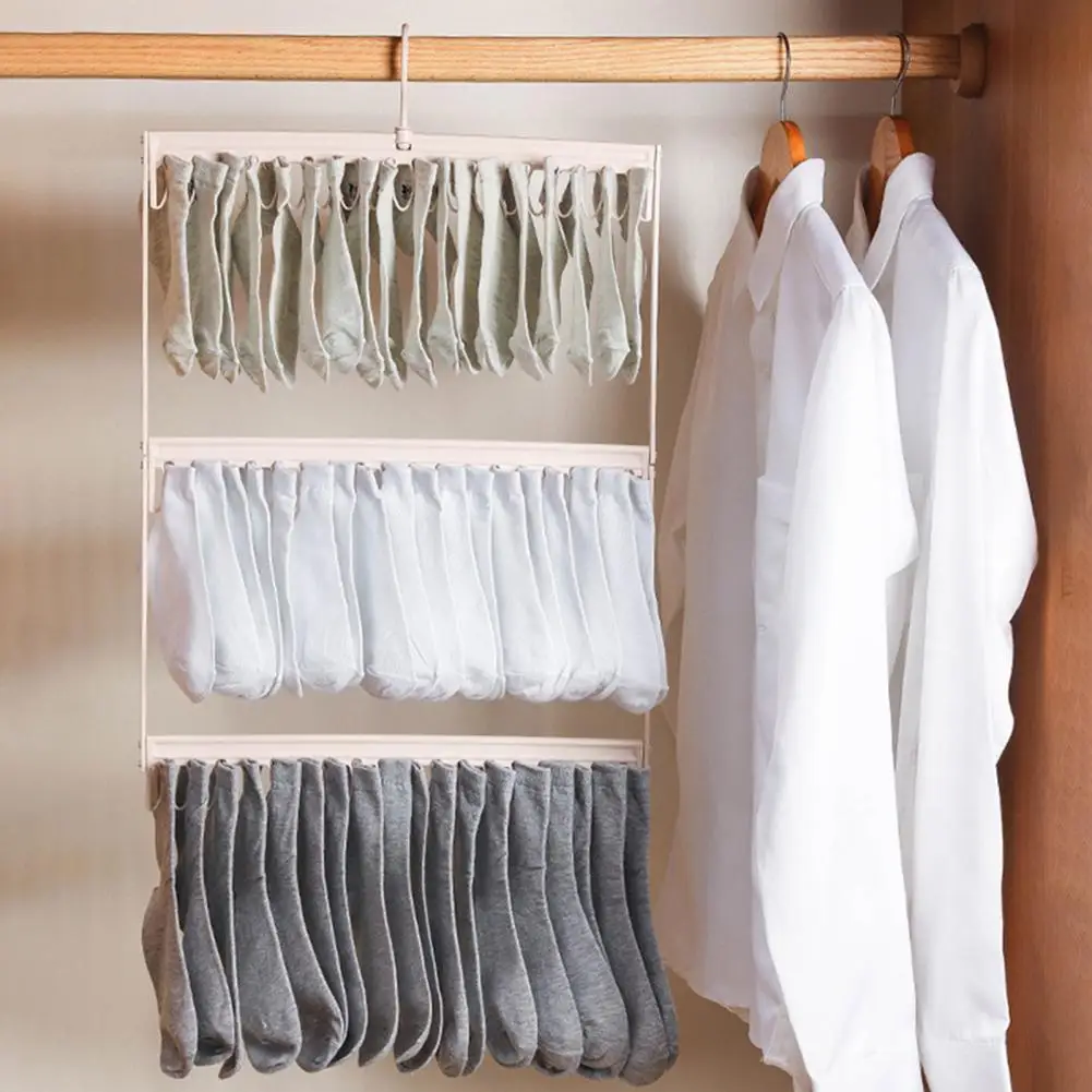 Underwear Bra Hanger Rotatable Hook Socks Underwear Drying Rack Windproof Clothes Hanger with Strong Load-bearing Capacity Socks
Underwear Bra Hanger Rotatable Hook Socks Underwear Drying Rack Windproof Clothes Hanger with Strong Load-bearing Capacity Socks