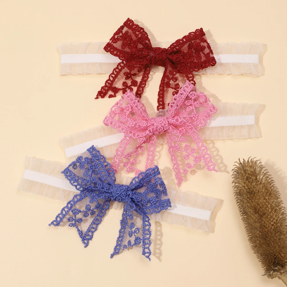 Lace Trimming Hair Bows Baby Girl Headband Elastic Super Soft Rubber Bands for Girls Butterfly Hairbands Children's Accessories
Lace Trimming Hair Bows Baby Girl Headband Elastic Super Soft Rubber Bands for Girls Butterfly Hairbands Children's Accessories