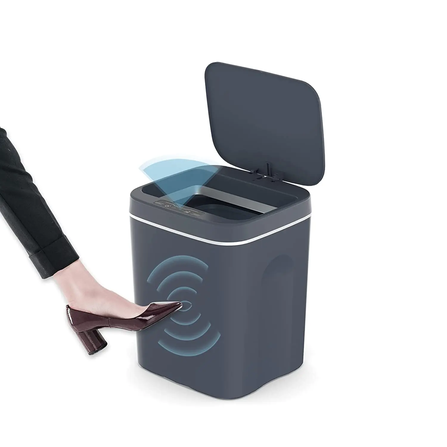 Self-Changing Smart Trash Can Trash Can with Vacuum Automatic Open Lid Trash Can
Self-Changing Smart Trash Can Trash Can with Vacuum Automatic Open Lid Trash Can