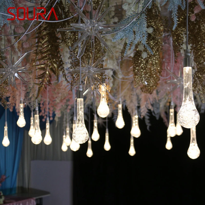 SOURA Modern Wedding Pendant Lamp Festival Lights Atmosphere LED Light For Party Stage Prop Background Decorationnd
SOURA Modern Wedding Pendant Lamp Festival Lights Atmosphere LED Light For Party Stage Prop Background Decorationnd