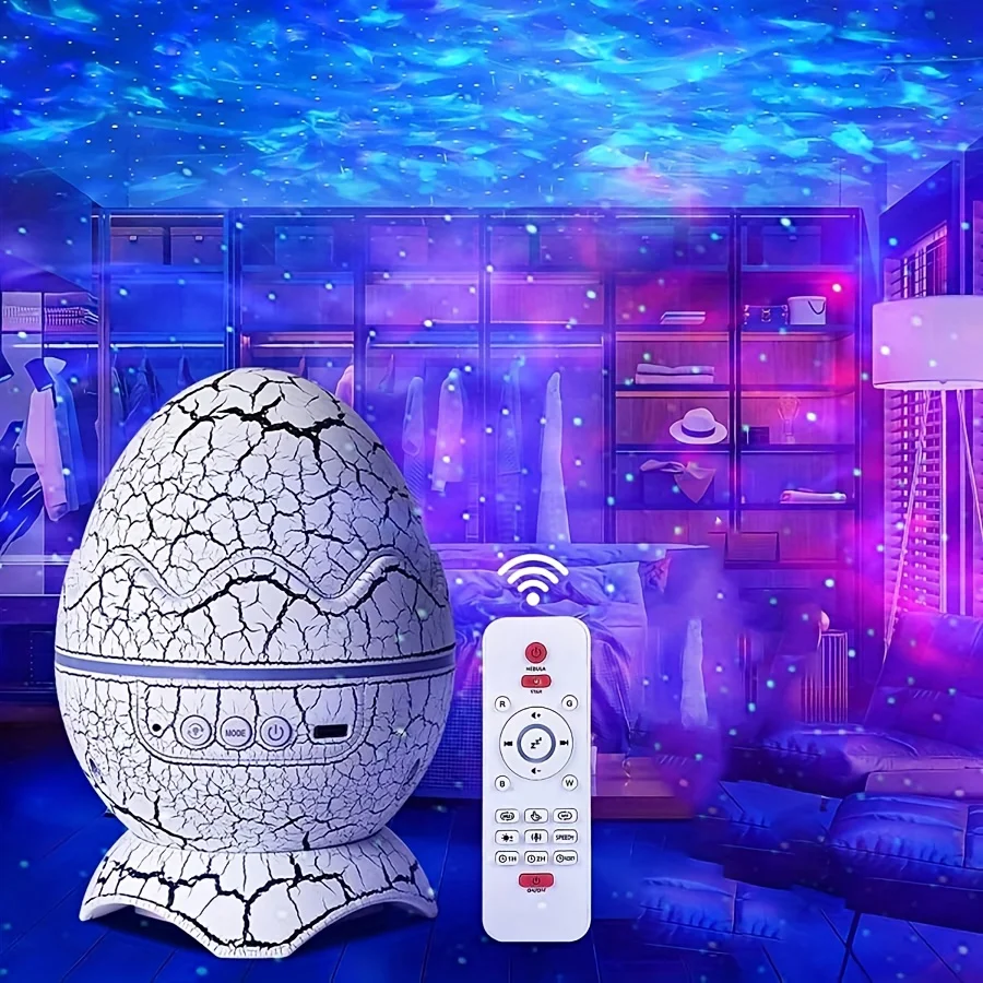 Dinosaur Egg Galaxy Star Projector Starry Sky Light & Bluetooth Speaker,Night Projector For Children'S Room Decor Cute
Dinosaur Egg Galaxy Star Projector Starry Sky Light & Bluetooth Speaker,Night Projector For Children'S Room Decor Cute
