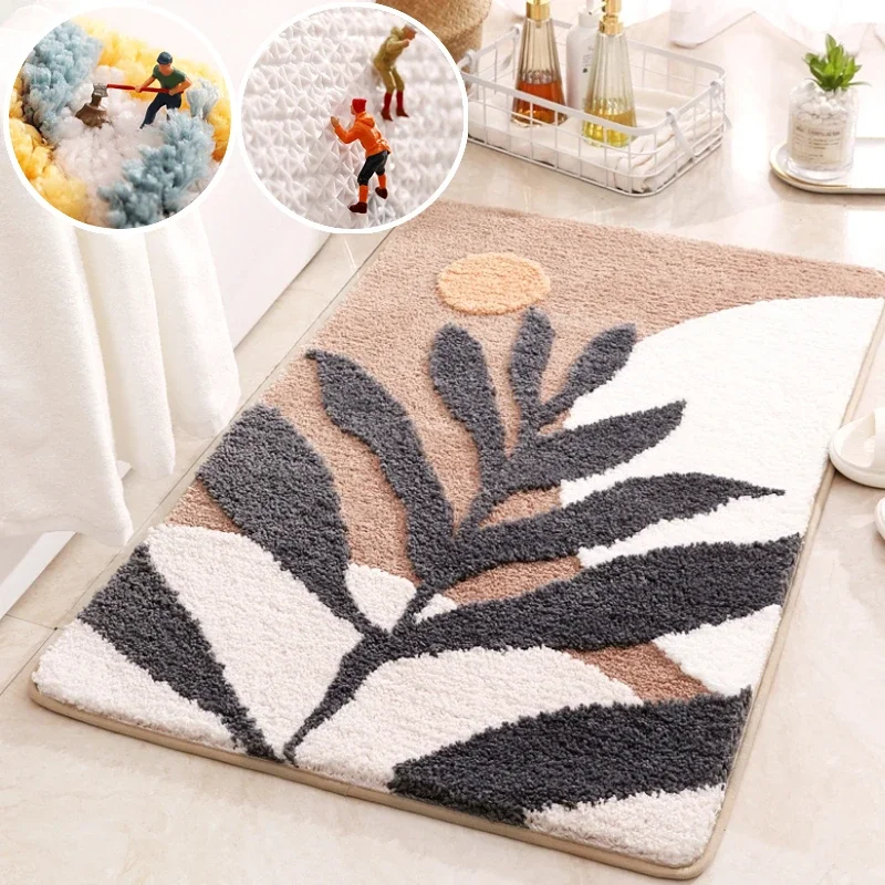 Цветочный Мягкий ворсовый коврик для ванной, очень мягкий коврик для душа, домашний утолщенный антискользящий коврик для ванной комнаты
Цветочный Мягкий ворсовый коврик для ванной, очень мягкий коврик для душа, домашний утолщенный антискользящий коврик для ванной комнаты