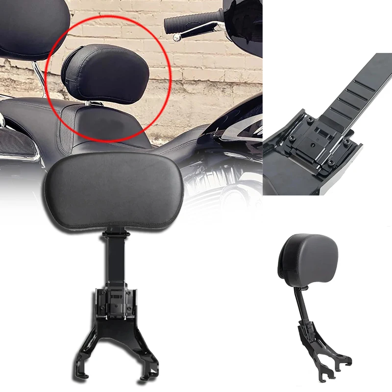 

Panical Adjustable Removable Driver Backrest Rider Backrest Sissy Bar For Indian Challenger Pursuit Elite Dark Horse Limited