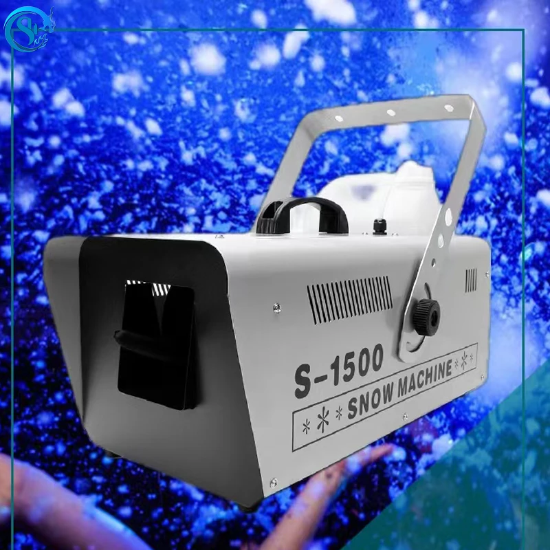 

1500w Snow Machine Snowflake Machine with Wireless Remote Control for Christmas Wedding Kids Party Stage Effects Recommened