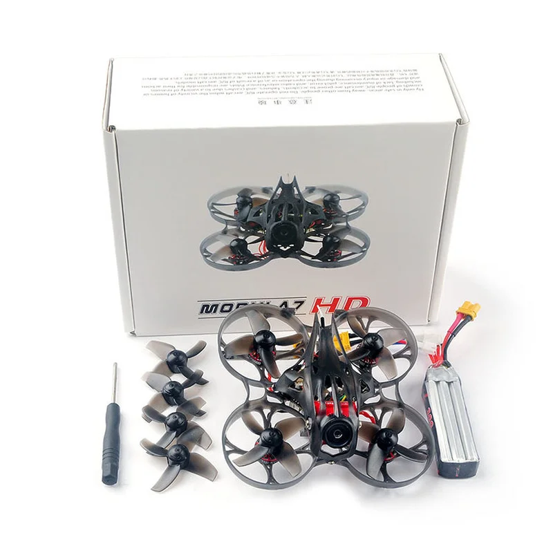 HappyModel Mobula7 HD Crazybee F4 PRO V3.0 400mW RunCam Split3-Lite EX1102 9000KV 2-3S 75mm Brushless FPV 1080P Tinywhoop Drone
HappyModel Mobula7 HD Crazybee F4 PRO V3.0 400mW RunCam Split3-Lite EX1102 9000KV 2-3S 75mm Brushless FPV 1080P Tinywhoop Drone