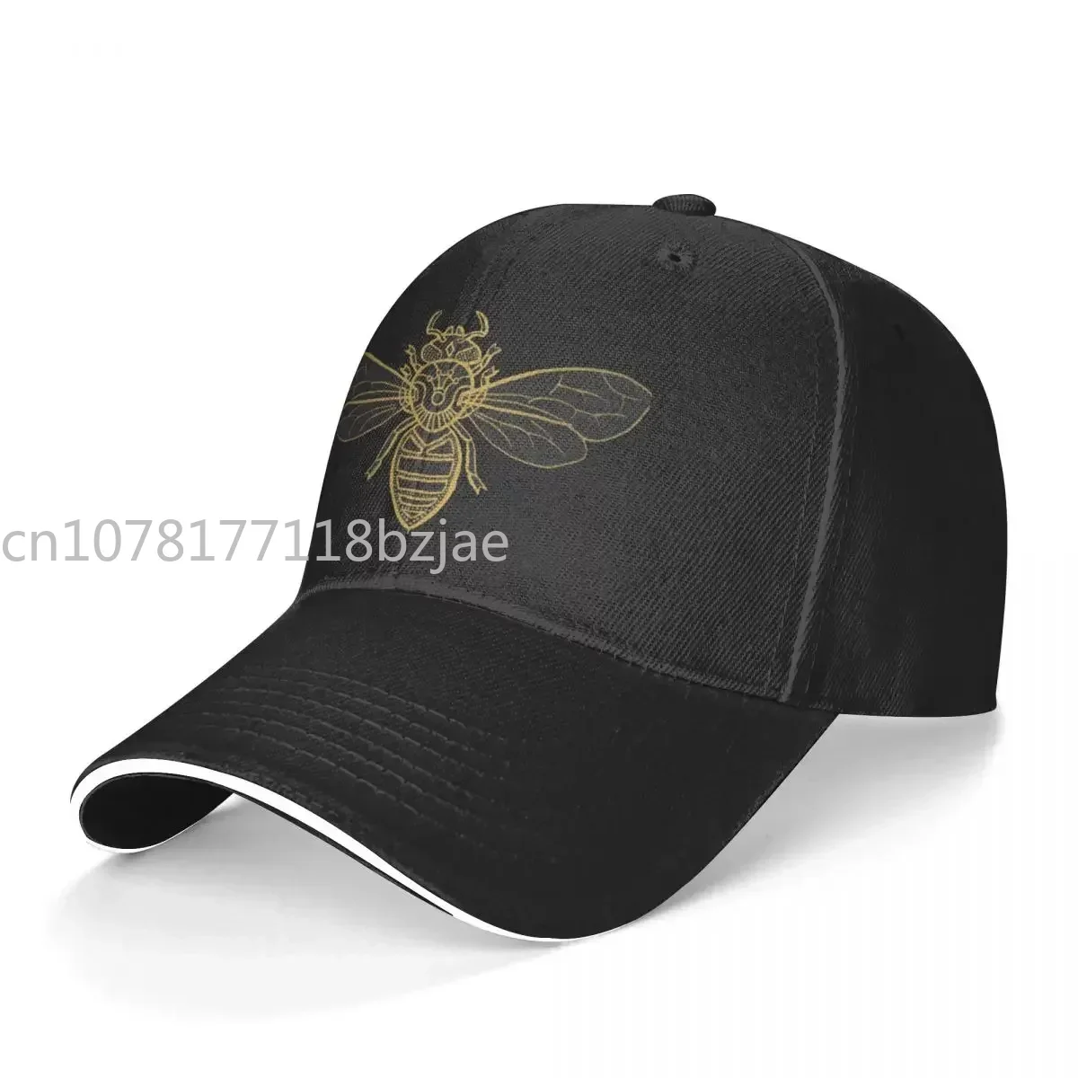 

Bee Baseball Cap Mandala Bees Hippie Trucker Hat Cheap Man Funny Logo Baseball Caps