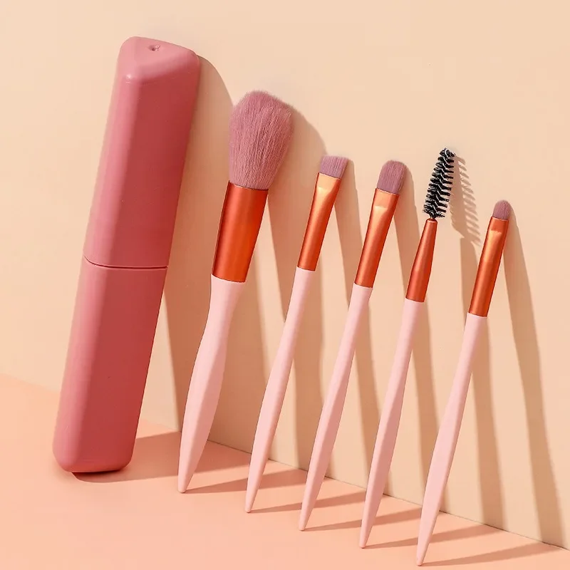 Makeup Brush 5 set Loose Powder Eyeshadow Brow and lip Tube Brush Beginners complete brush makeup tools
Makeup Brush 5 set Loose Powder Eyeshadow Brow and lip Tube Brush Beginners complete brush makeup tools