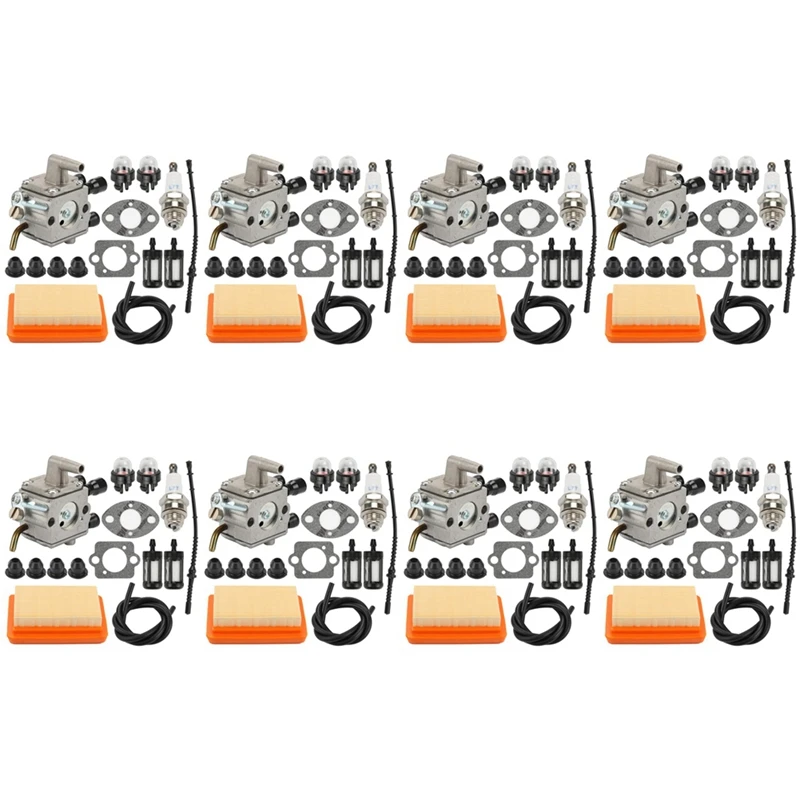 8X Carburetor Air Filter Kit For Stihl FS120 FS200 FS250 FS300 FS350 FR350 FR450 Replace 4134 120 0653 4134 120 0603
8X Carburetor Air Filter Kit For Stihl FS120 FS200 FS250 FS300 FS350 FR350 FR450 Replace 4134 120 0653 4134 120 0603