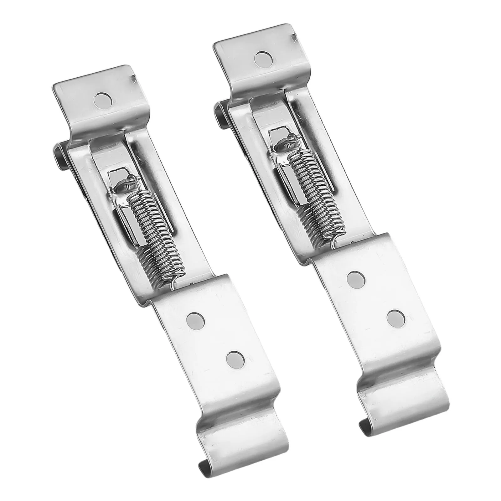 2Pcs Car Trailer Loaded Bracket Frame Number Plate Clips Spring Holder Truck Anti-Theft Rectangle Metal Number Plate Clips Parts
2Pcs Car Trailer Loaded Bracket Frame Number Plate Clips Spring Holder Truck Anti-Theft Rectangle Metal Number Plate Clips Parts
