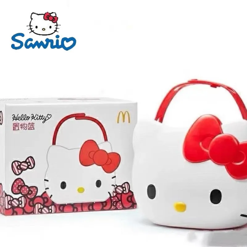 Hot Sanrio Hello Kitty Kawaii Cartoon Mcdonalds Vehicle Shopping Basket Storage Box Anime Toys For Girls Children Birthday Gift
Hot Sanrio Hello Kitty Kawaii Cartoon Mcdonalds Vehicle Shopping Basket Storage Box Anime Toys For Girls Children Birthday Gift