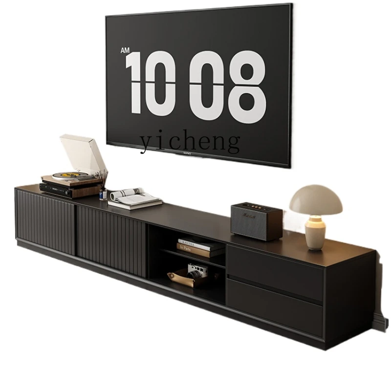 ZK Solid Wood TV Cabinet Living Room Home Simple and Light Luxury Black against the Wall TV Stand
ZK Solid Wood TV Cabinet Living Room Home Simple and Light Luxury Black against the Wall TV Stand
