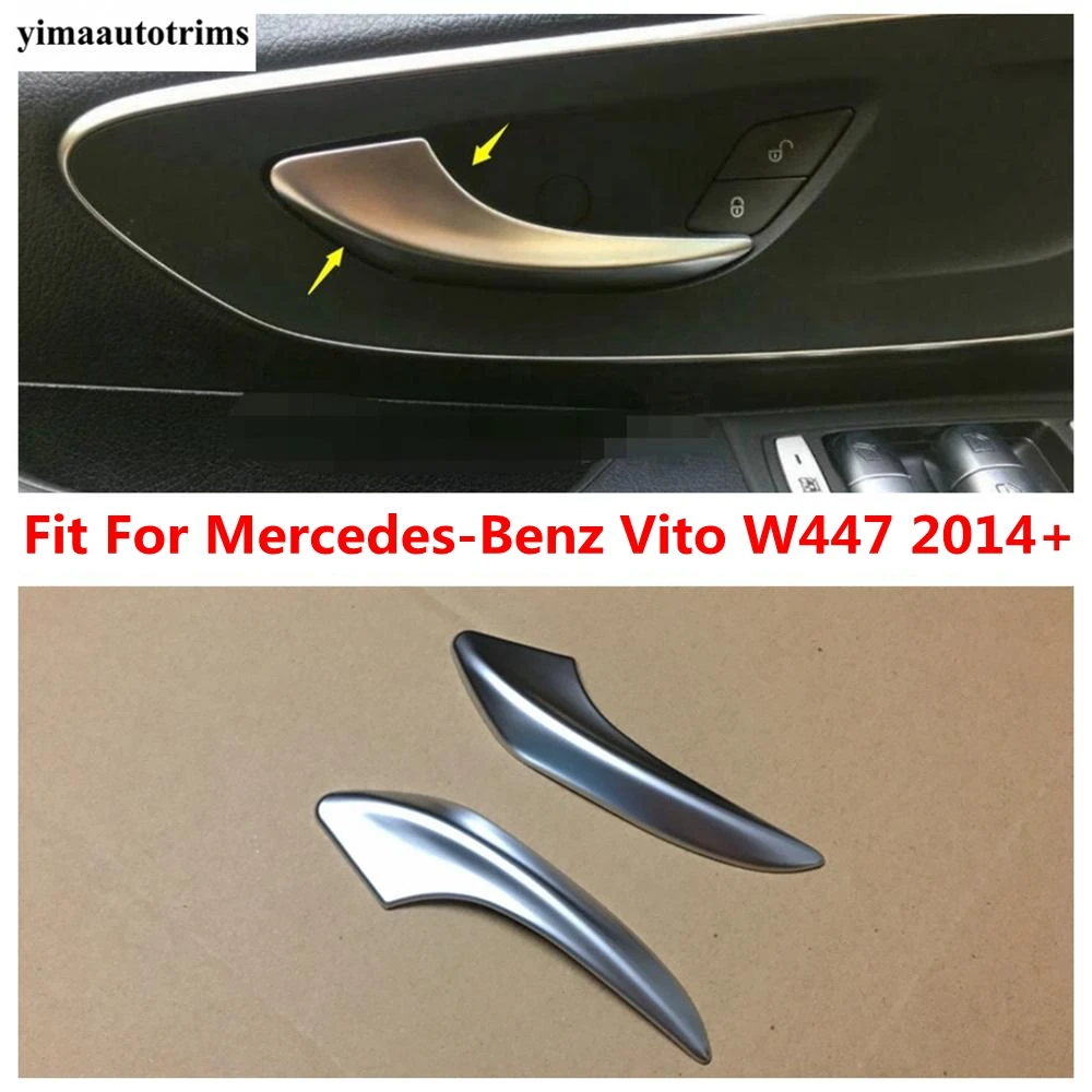 Car Inner Door Armrest Handle Bowl Panel Decoration Cover Trim For Mercedes-Benz Vito W447 2014 -2019 Matte Interior Accessories
Car Inner Door Armrest Handle Bowl Panel Decoration Cover Trim For Mercedes-Benz Vito W447 2014 -2019 Matte Interior Accessories