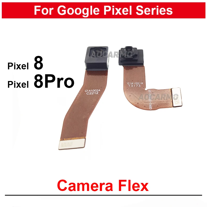 

Back Main Rear Wide Camera + Front Facing Camera Flex Cable For Google Pixel 8 Pro 8Pro Replacement Parts