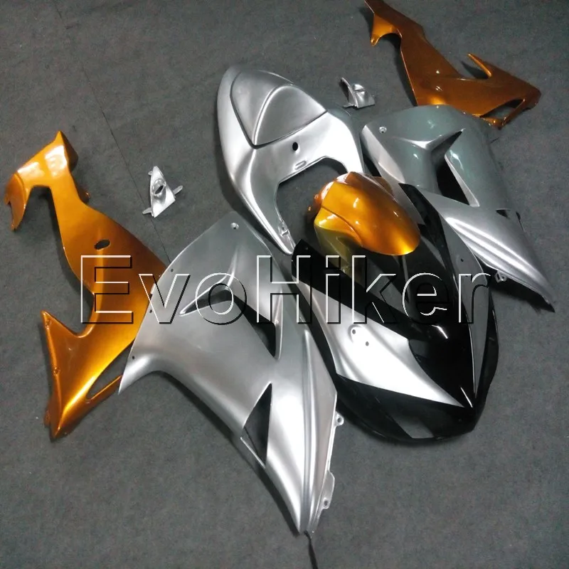 INJECTION MOLDING Fairing for ZX10R 2006 2007 silver gold ZX 10R 06 07 ABS Plastic Bodywork Set
INJECTION MOLDING Fairing for ZX10R 2006 2007 silver gold ZX 10R 06 07 ABS Plastic Bodywork Set