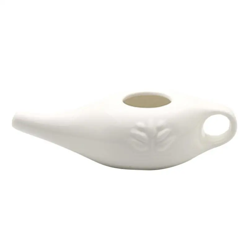 Ceramic Neti Nose Wash Neti Pot Nose Washing Kit Outdoor Portable Sinus Allergy Nose Cleaning Equipment Pot 250ml
Ceramic Neti Nose Wash Neti Pot Nose Washing Kit Outdoor Portable Sinus Allergy Nose Cleaning Equipment Pot 250ml