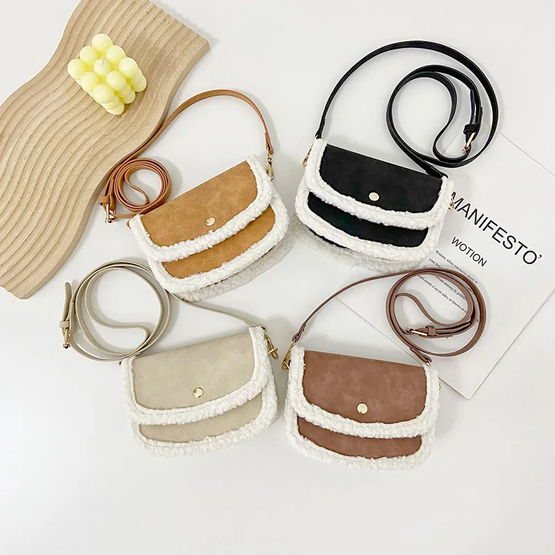New Trendy Winter Toddler Kids Mini Cute Luxury Lamb Skin Leather Shoulder Bag Little Girls Lamb Plush Crossbody Purse
New Trendy Winter Toddler Kids Mini Cute Luxury Lamb Skin Leather Shoulder Bag Little Girls Lamb Plush Crossbody Purse