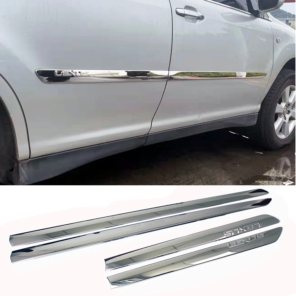 Stainless Stee mirror shine Car Side Door Body Cover Moulding Trim Strip Car Exterior Accessories For Lexus RX330 RX350 RX400H
Stainless Stee mirror shine Car Side Door Body Cover Moulding Trim Strip Car Exterior Accessories For Lexus RX330 RX350 RX400H
