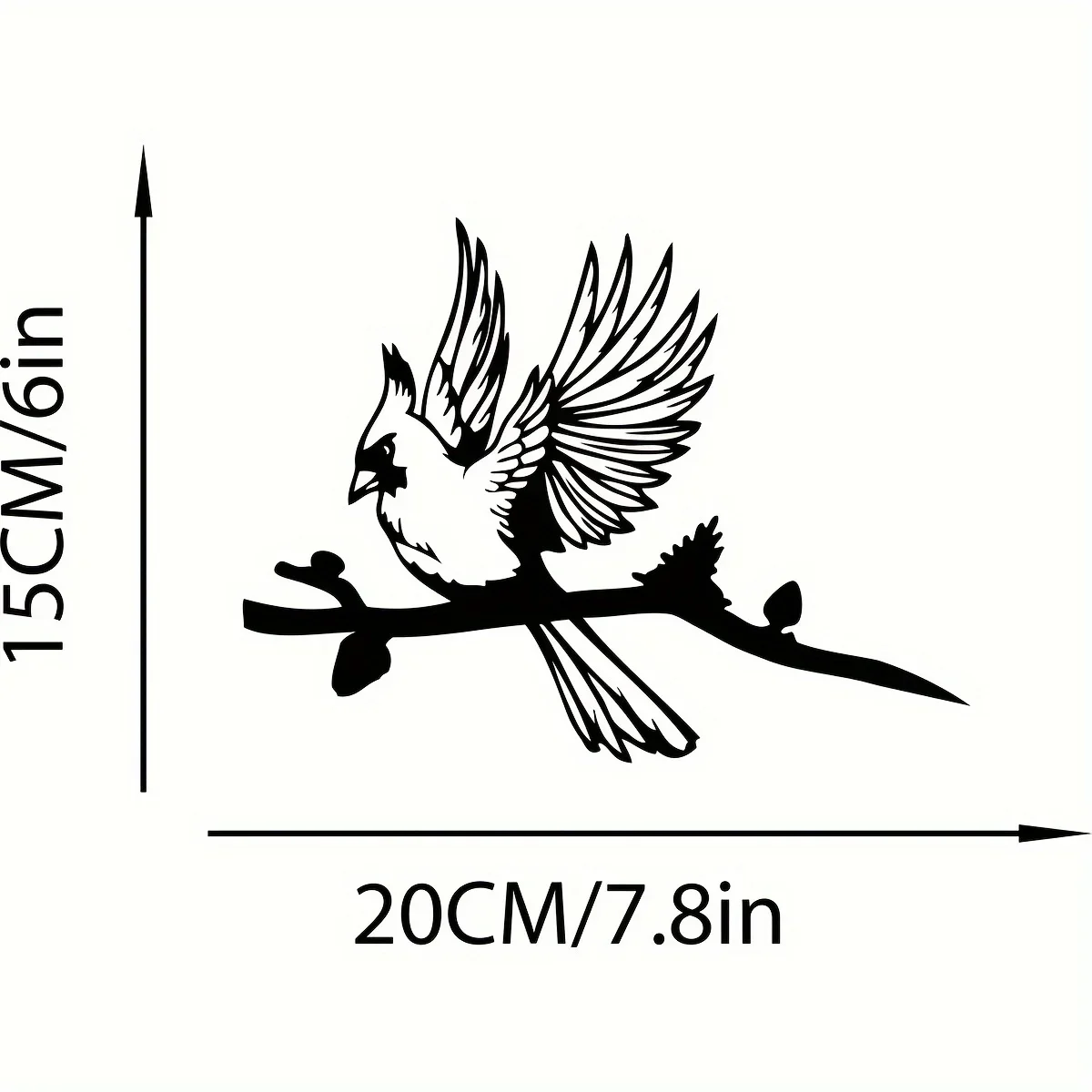Hello Young Cardinal Bird Flying Metal Stake Gift Mother's Day Special Gift yard decoration Garden Decor Tree Bird Stake Art Ca
Hello Young Cardinal Bird Flying Metal Stake Gift Mother's Day Special Gift yard decoration Garden Decor Tree Bird Stake Art Ca