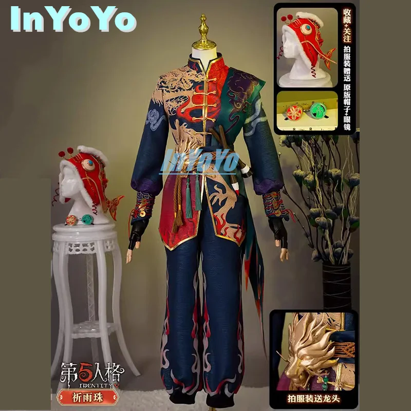 InYoYo Acrobat Mike Morton Qiyuzhu Cosplay Costume Identity V New Year Loong Ancient Costume Uniform Halloween Party Outfit Men
InYoYo Acrobat Mike Morton Qiyuzhu Cosplay Costume Identity V New Year Loong Ancient Costume Uniform Halloween Party Outfit Men