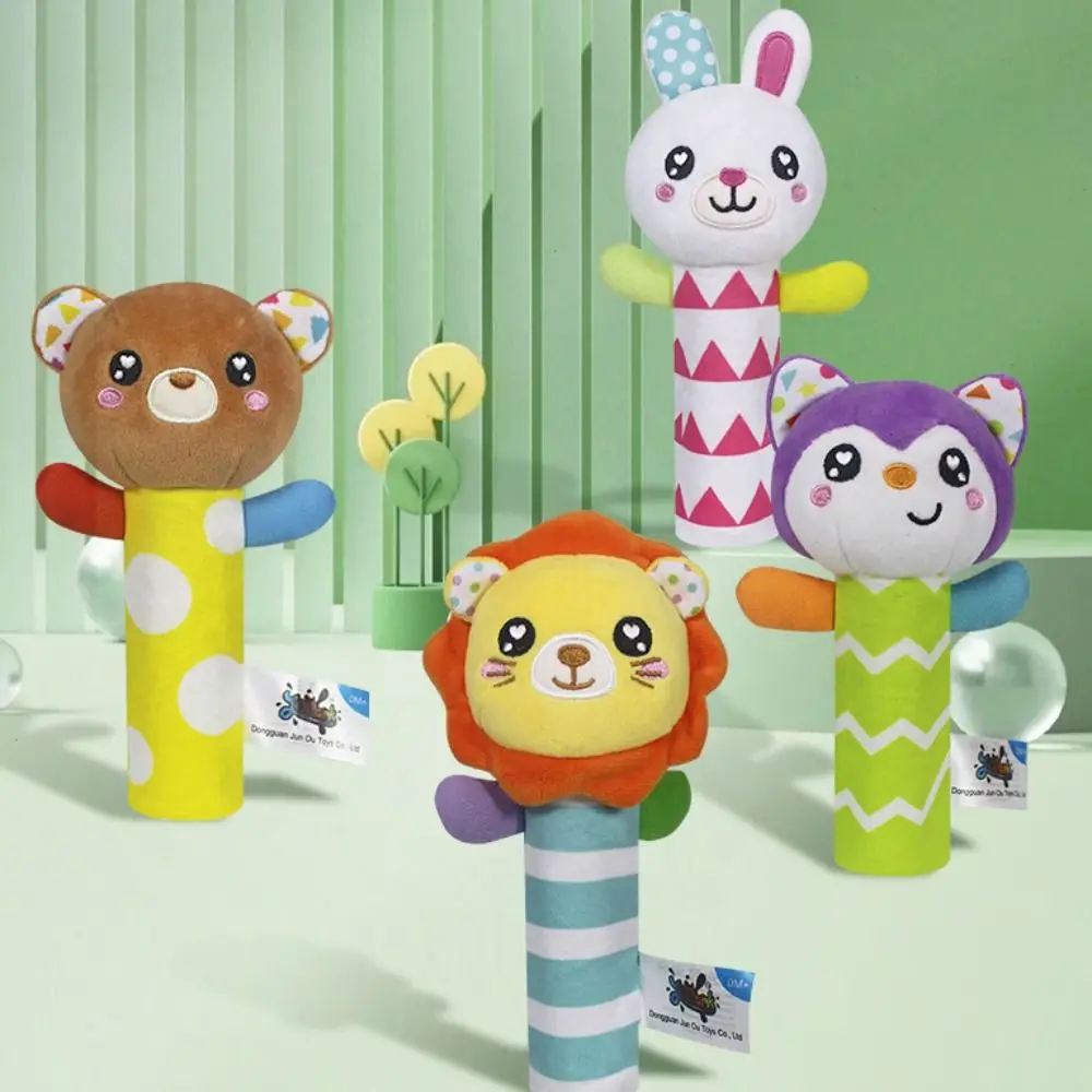 Soft Hand-cranked Bell Toys Plush Cartoon Animal Soothing Plush Animal Toy Creative Lion Hand-cranked Stick
Soft Hand-cranked Bell Toys Plush Cartoon Animal Soothing Plush Animal Toy Creative Lion Hand-cranked Stick