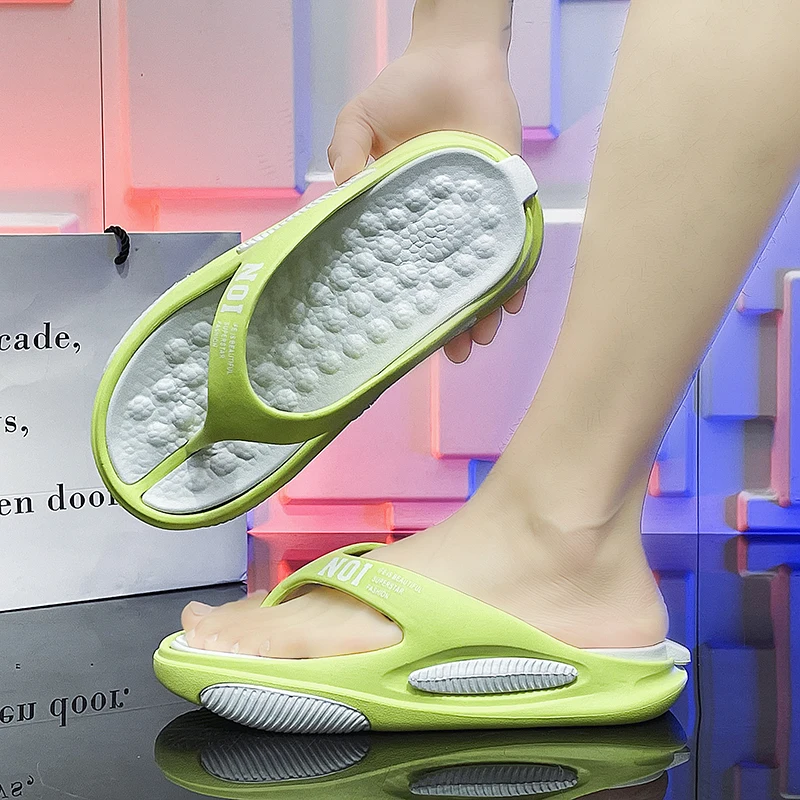 Men's Flip Flops 2023 Summer EVA Platform Men's Slippers Outdoor Beach Shoes Soft Sole Non-slip Breathable Slides Shoes for Men
Men's Flip Flops 2023 Summer EVA Platform Men's Slippers Outdoor Beach Shoes Soft Sole Non-slip Breathable Slides Shoes for Men